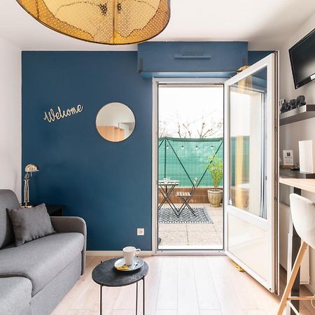 Studio Centre-Ville Avec Terrasse Et Parking Securise Gratuit Nantes Eksteriør bilde