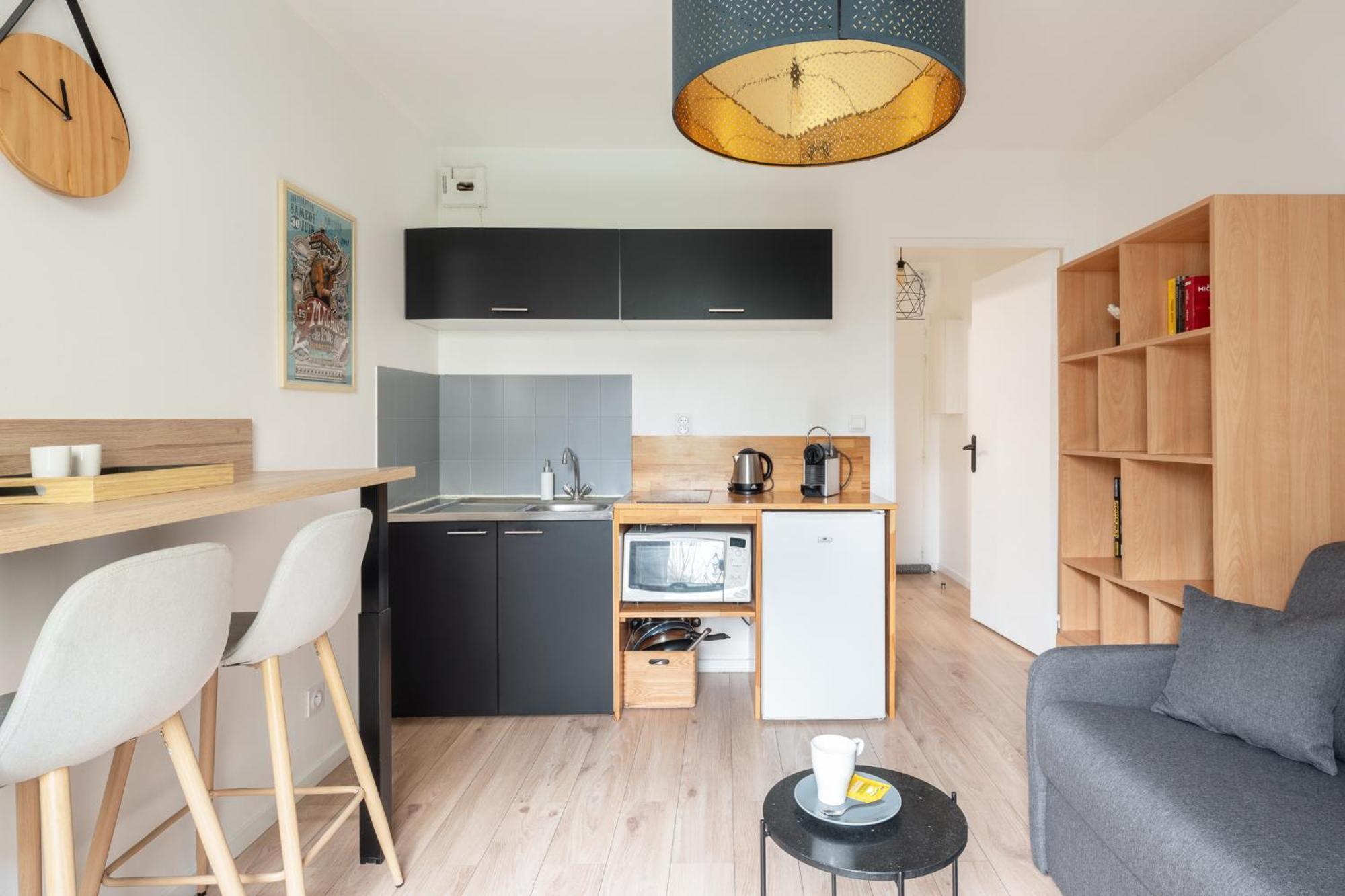 Studio Centre-Ville Avec Terrasse Et Parking Securise Gratuit Nantes Eksteriør bilde