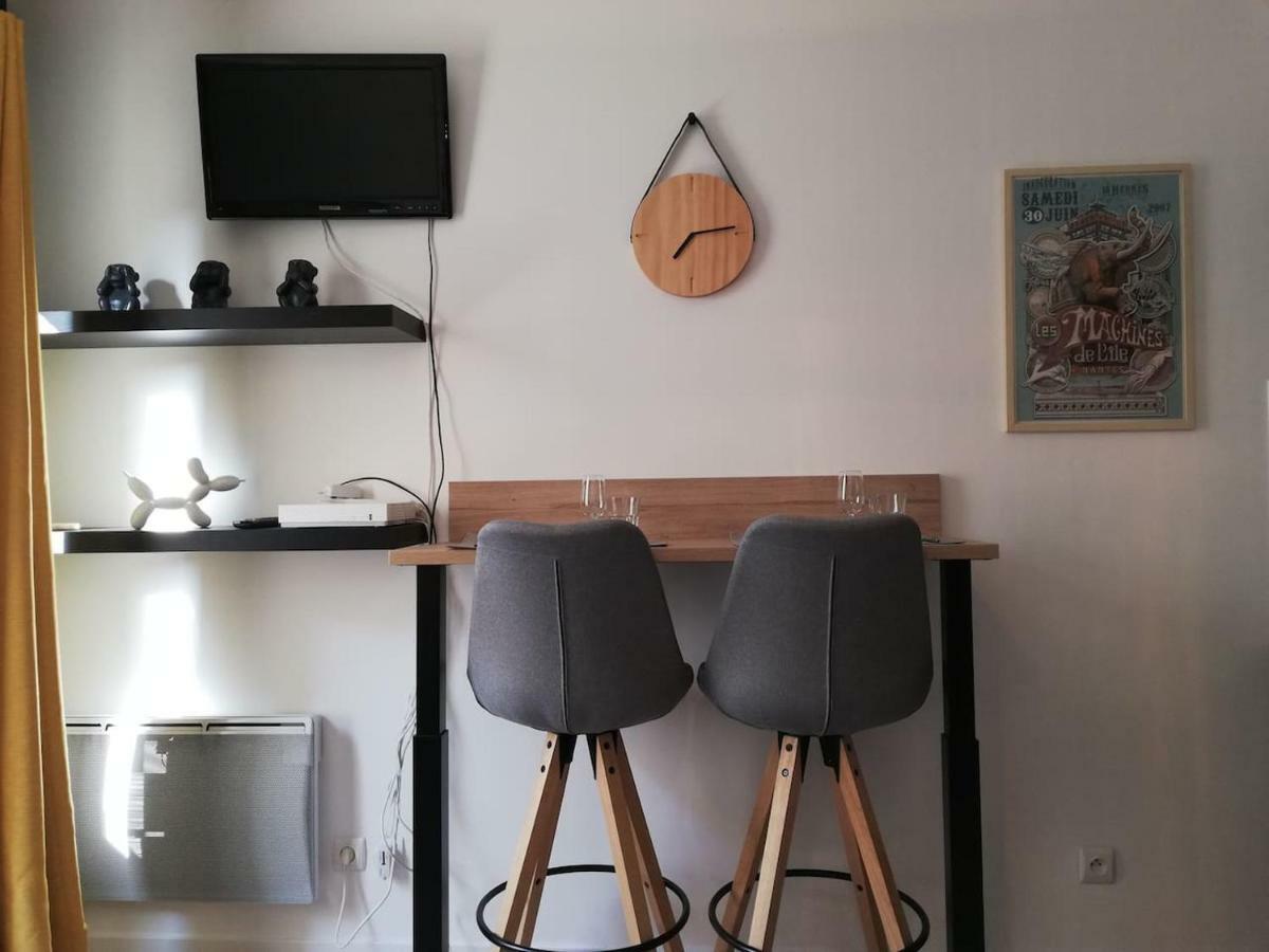 Studio Centre-Ville Avec Terrasse Et Parking Securise Gratuit Nantes Eksteriør bilde
